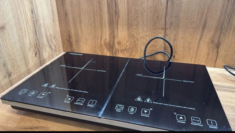 Kuchenka elektryczna indukcja 2 palniki amzchef przenośna