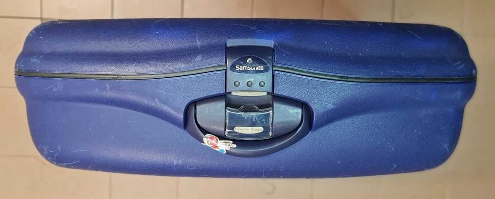 Mala de viagem Samsonite grande rígida