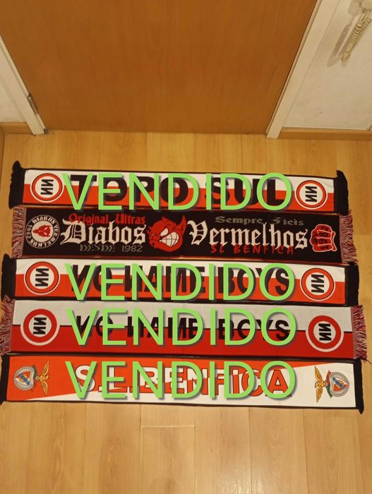Cachecol ultras Benfica no name boys futebol vários, artigo de coleção