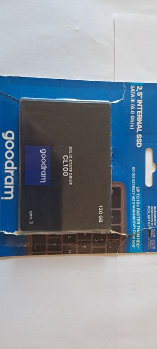 SSD диск Goodram CL100 Gen.3 120GB 2.5" SATA III 3D NAND TLC (SSDPR-CL100-120-G3)