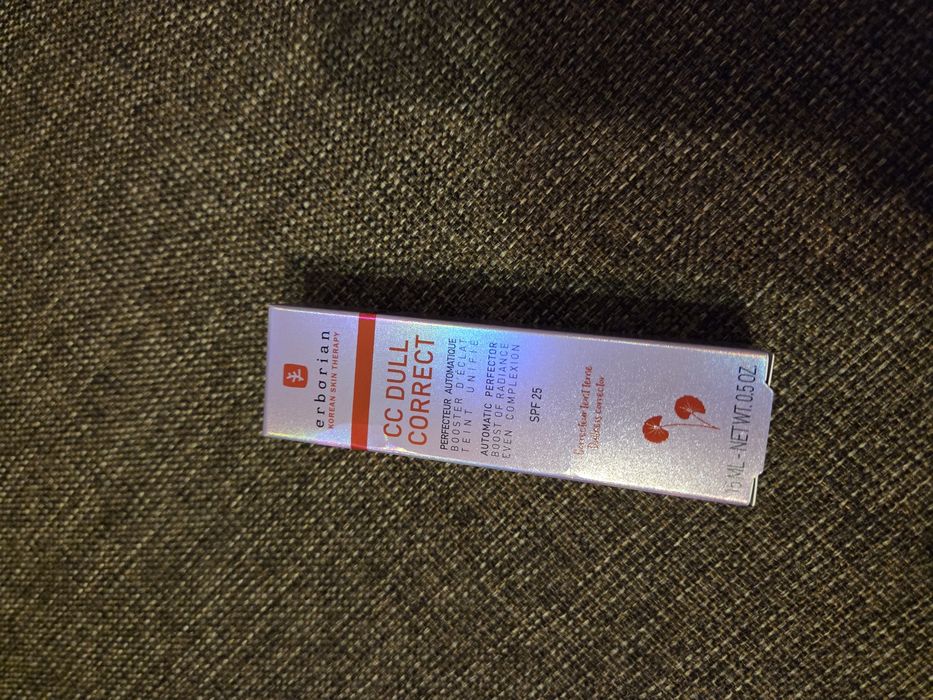 Erborian CC Dull correct 15ml NOWY erborian podkład krem cc