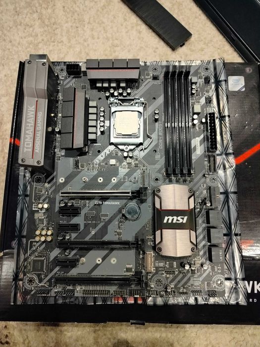 Zestaw MSI Z270 Tomahawk + Intel Core i5-7400 (LGA1151)