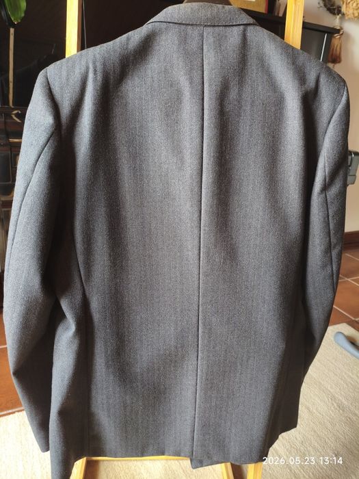 Fato  de homem clássico cinzento, tamanho 56