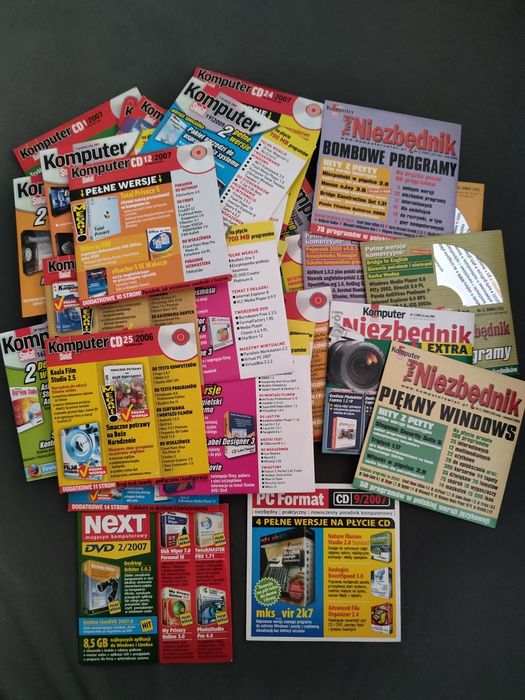 Płyty CD Komputer Świat, Komputer Świat Niezbędnik, Next, PC Format