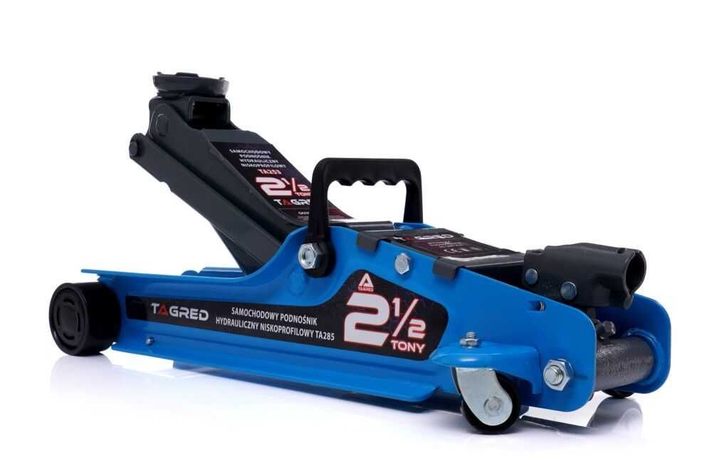 Podnośnik Samochodowy Lewarek Żaba 2,5T Z Kluczem