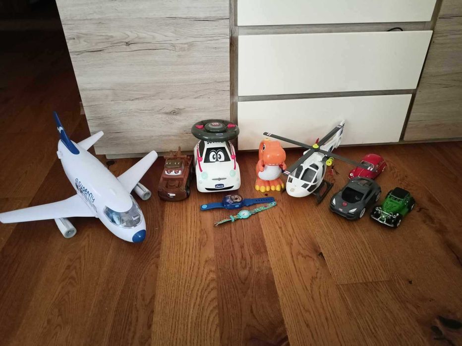 Helikopter Playmobil + 7 zabawek + 2zegarki