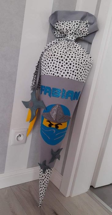 Tyta róg obfitości dla pierwszoklasisty  handmade