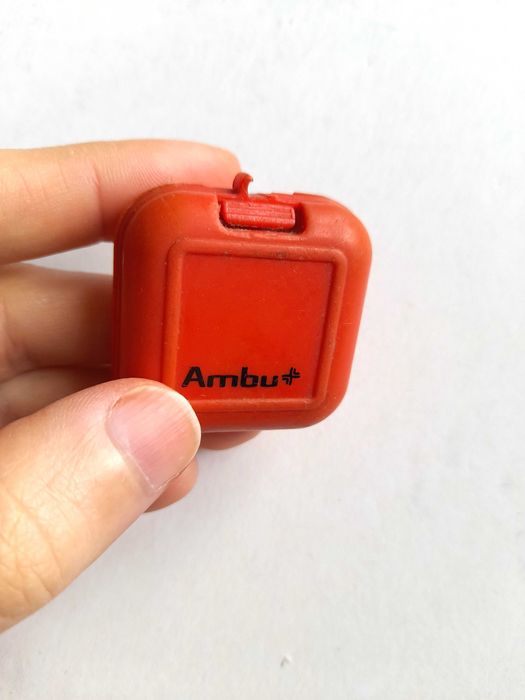 Ambu portátil artigo antigo de coleção médica enfermagem farmácia