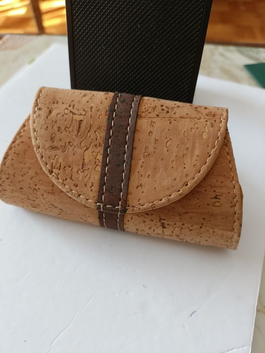 Porta moedas em cortiça