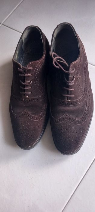 Sapatos homem camurça