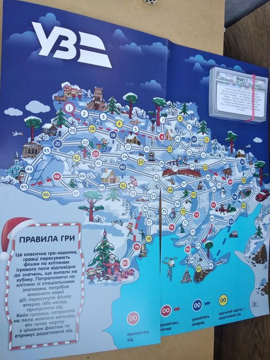 Настольная игра Укрзалізниця