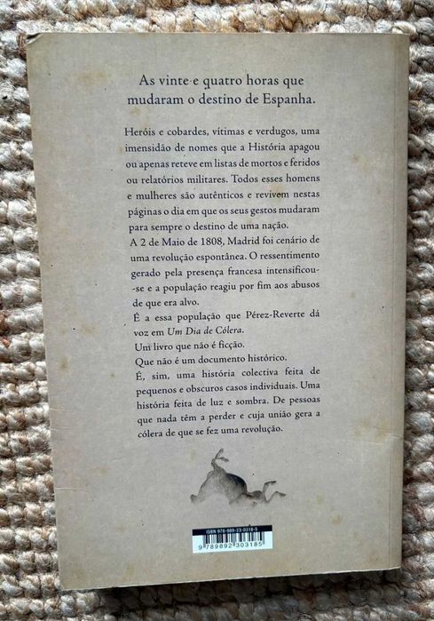Arturo Perez Reverte - Um Dia de Cólera (Novo-portes grátis)