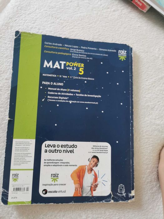 Manual de Matemática 5° ano (antigo)