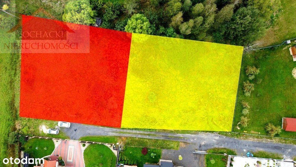 Działka budowlana 1200 m² - Widok 4