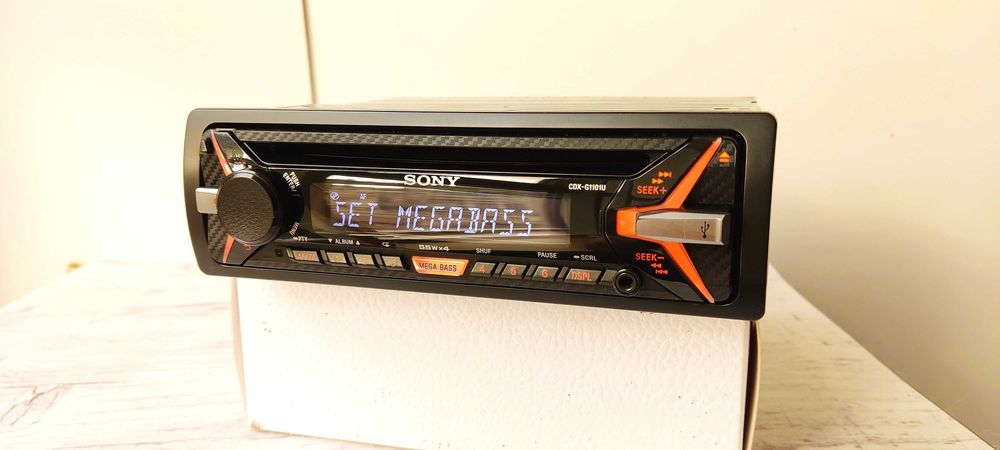 SONY CDX-G1101U с Блютузом Mosfet 4х52 оригинальная автомагнитола!