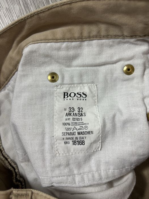Beżowe spodnie Hugo Boss eleganckie rozmiar M stan bardzo dobry