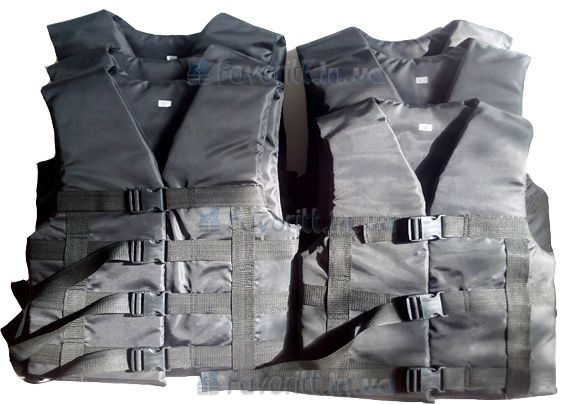 Рятувальний жилет чорний - від виробника на пряму - супер якість