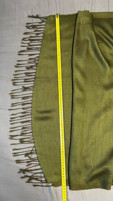 Simple Szal miękki chusta wełna jedwab 70 x 200 cm