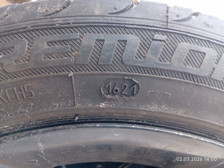 Продам шини 185 55 15 літо