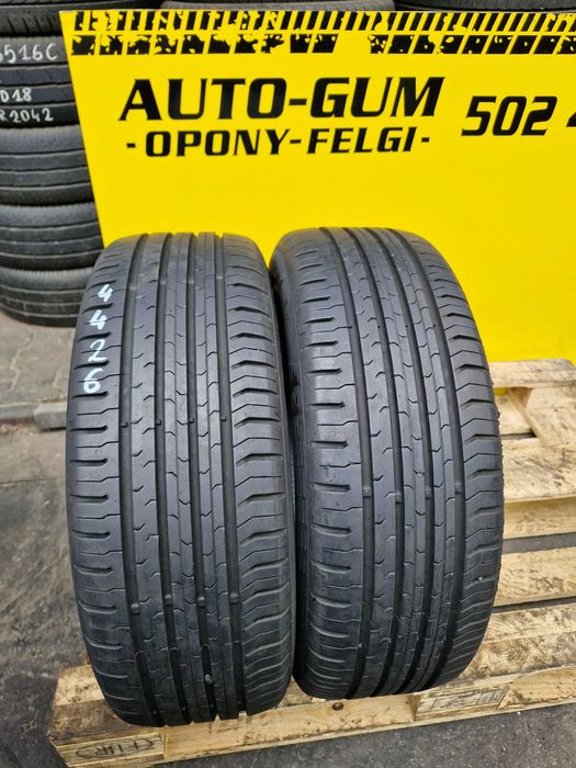 Opony Letnie 195/55R16 87H Continental ContiEcoContact 5 2szt Montaż