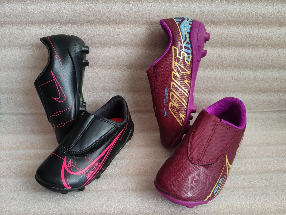 Детские бутсы копы Nike Mercurial Vapor 14 15