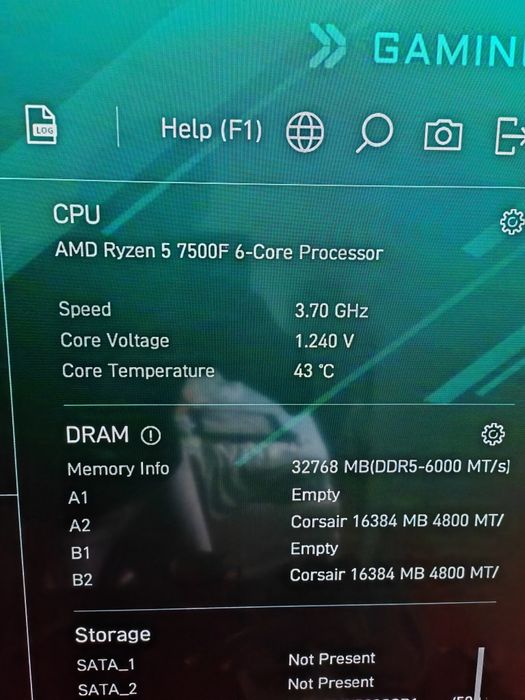 AMD Ryzen 5 7500f CPU