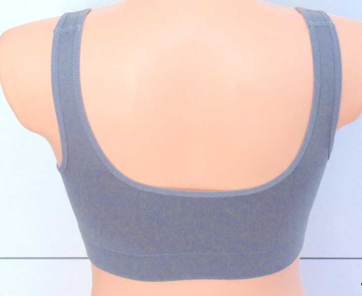 Wciągany miękki staniczek z koroneczką S/M