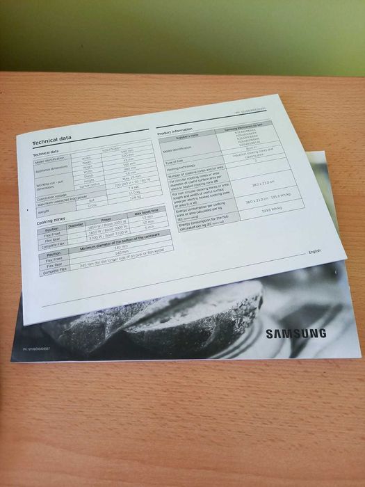 NOWA Płyta indukcyjna Samsung na gwarancji