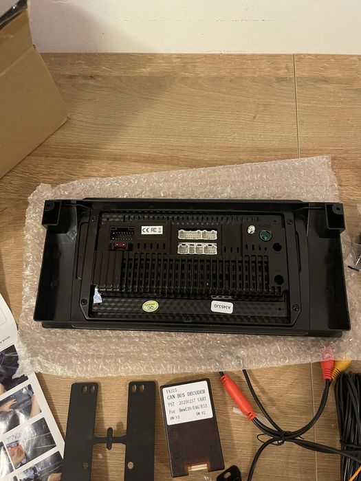 Nowe radio Android BMW E39 od 1999 komplet + kamera cofania