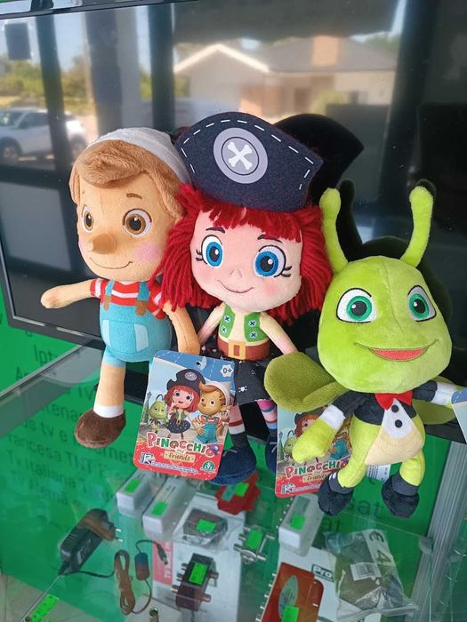 Peluche Pinocchio and Friends 25cm