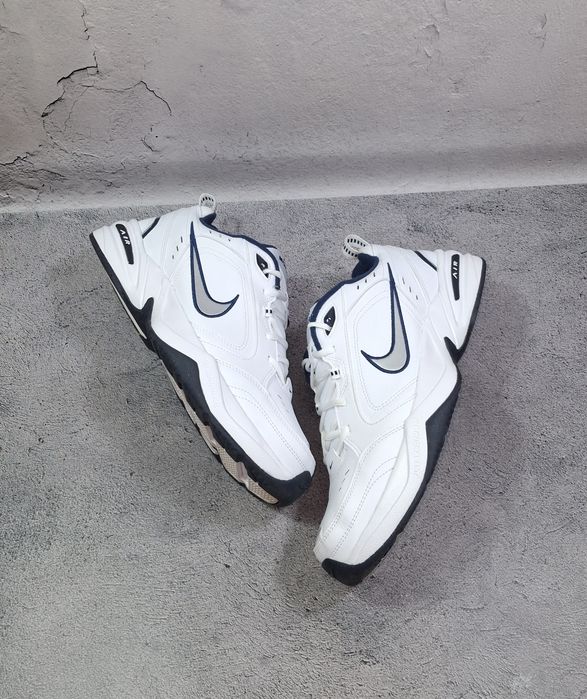 Когда Nike Air Monarch 4 кожаные 48 Размер ботинки Uptempo Air Max 1 90