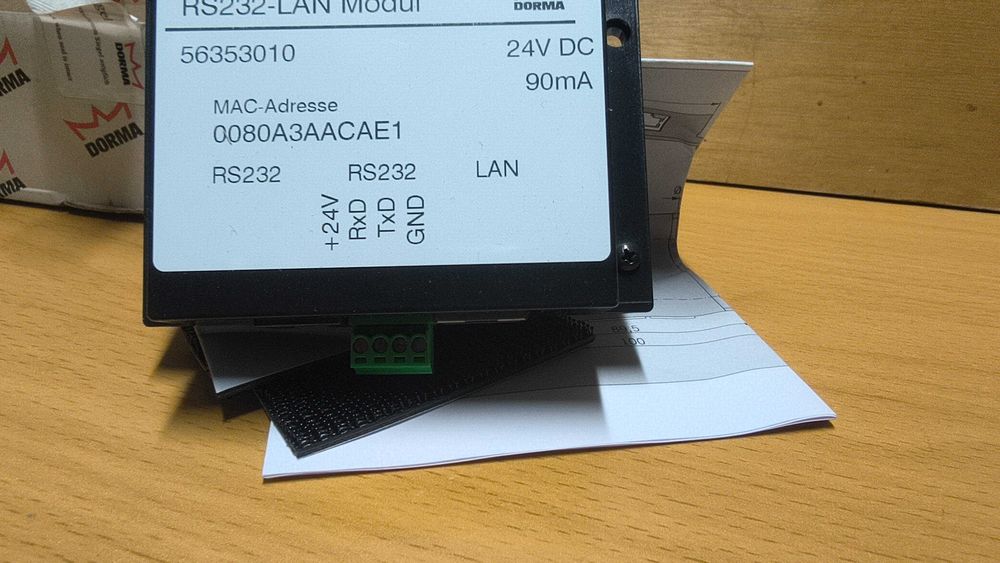 DORMA RS232-Lan-Modul