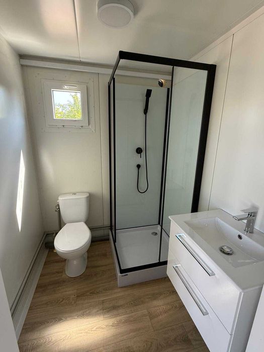 Nowoczesny Dom Modułowy 8 × 3,5 m | Antresola | Całoroczny | Pod Klucz | Producent