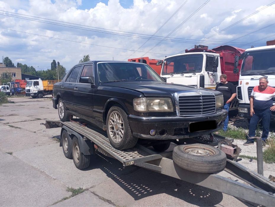 Разбираем на болты и гайки Mercedes W126 OM603 3.0 дизель