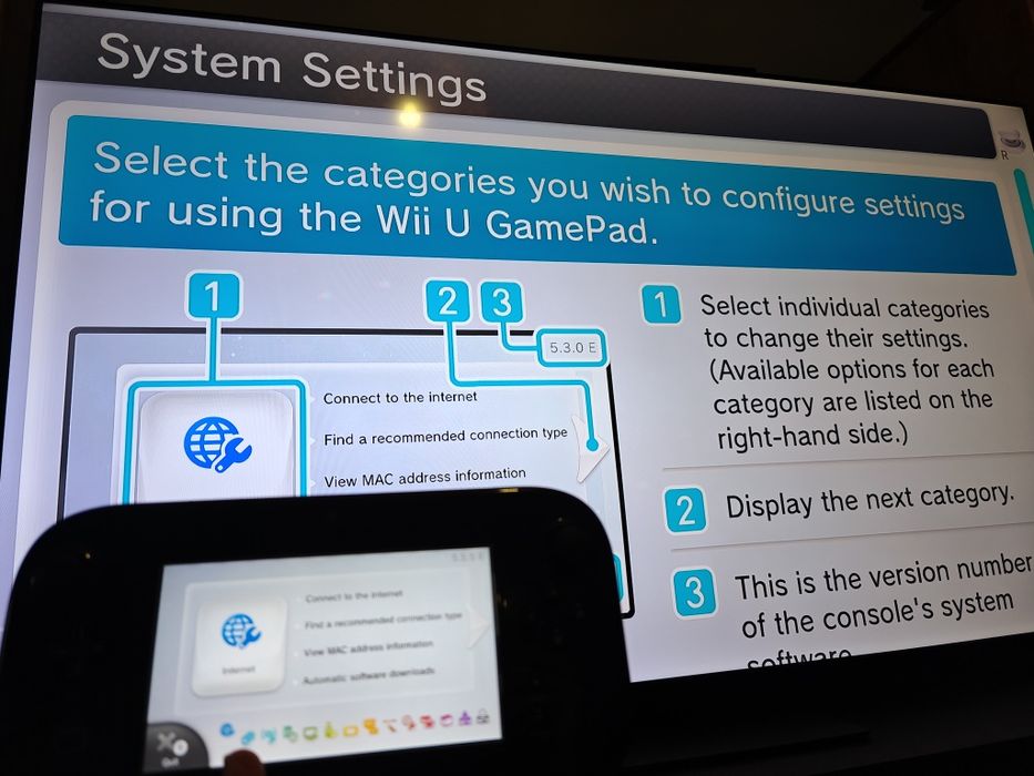Wii U preta de 32GB com gamepad