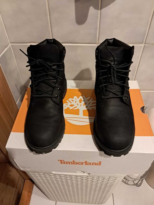 Timberland Junior roz.38 czarne oryginalne