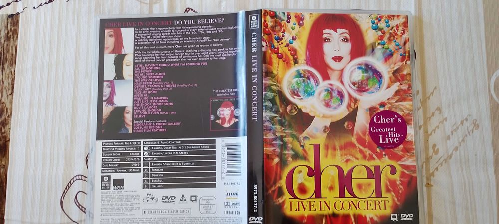 CHER – Live in Concert DVD | Stan Bardzo Dobry | PAL EU