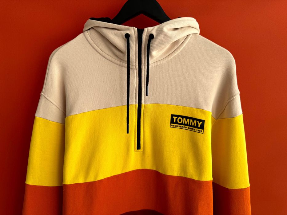 TOMMY HILFIGER Оригінал чоловіча кофта з капюшоном худі розмір L