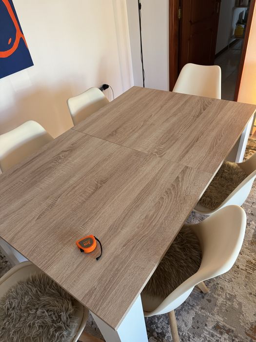 Mesa de Jantar Extensível como nova