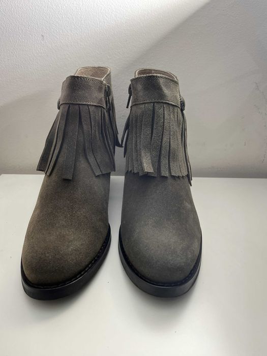 Bota c/ franja Verde Azeitona