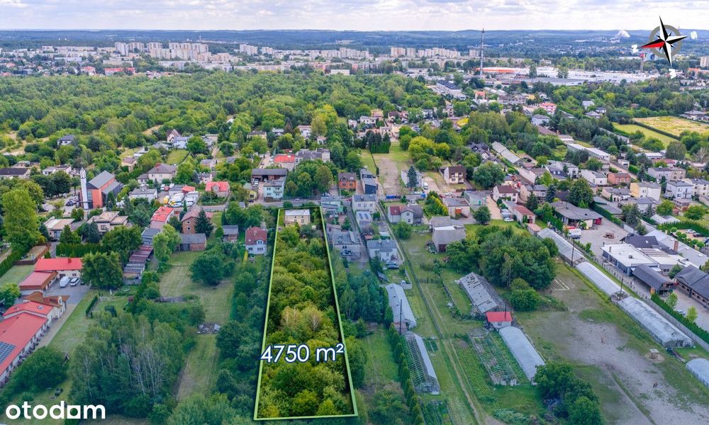 Działka 4750 m² dla dewelopera | Kiedrzyn