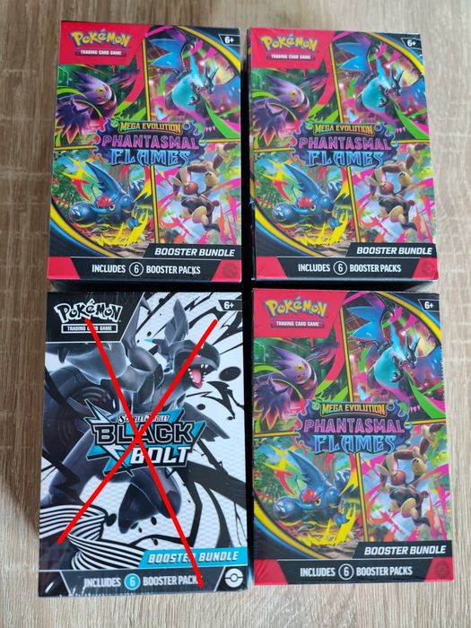 Booster bundle 3x phantasmal flames