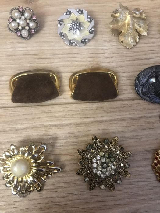 Кліпи,броши,вінтаж.