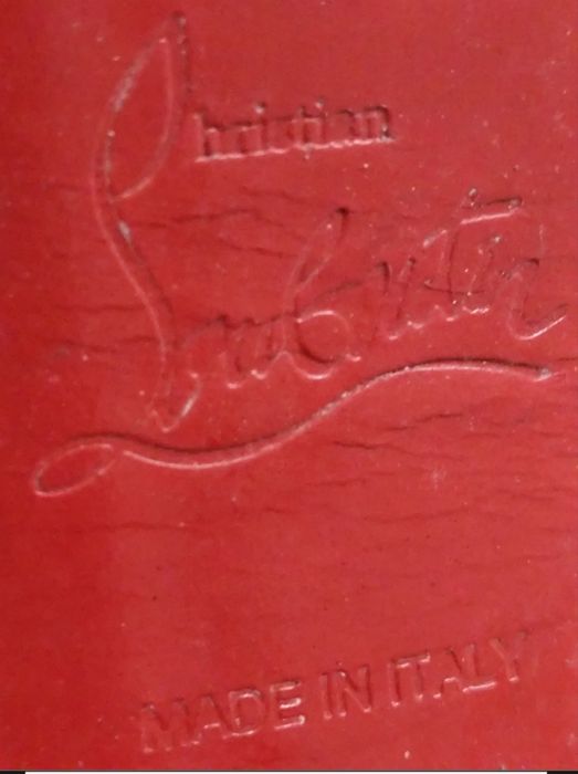 Sandálias EXTRAVAGANTES Christian Louboutin  Edição especial limitada (muito rara)