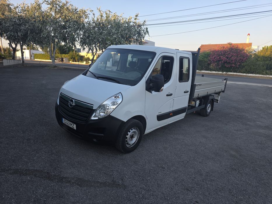 Opel movano 2.3 6 lugares com basculante