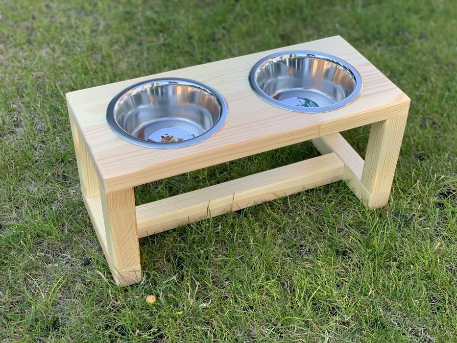 Bufet stojak  na miski dla psa