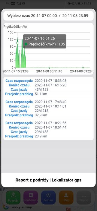 Lokalizator GPS Magnes Śledzenie MIKROFON 120 dni