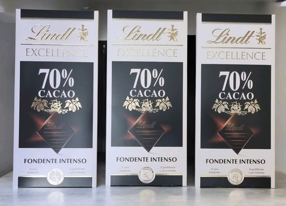 Шоколад Lindt 70%, 78%