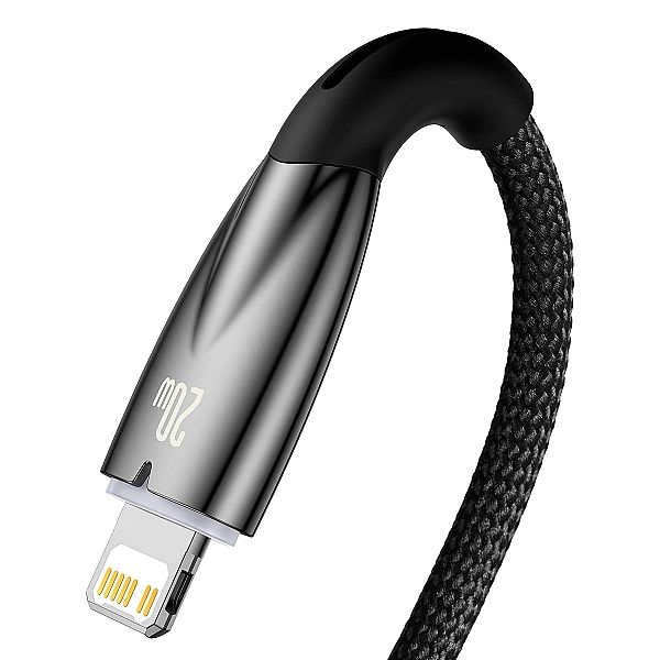 Kabel Baseus CADH Lightning - USB-C PD 20W 480Mb/s 2m - czarny