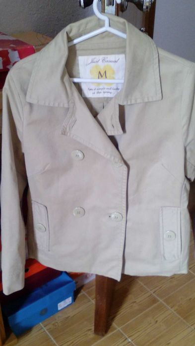 Casaco Creme em estado novo